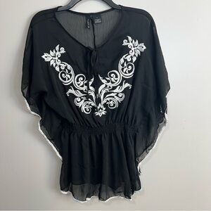 New Directions Sheer Black Large